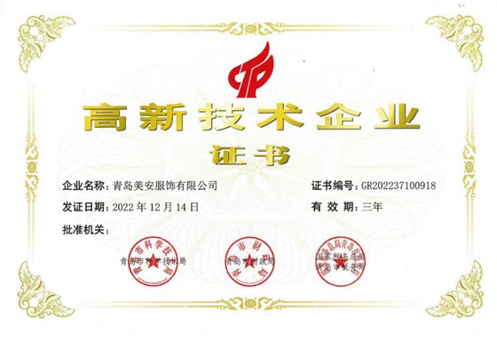 高新技术企业
